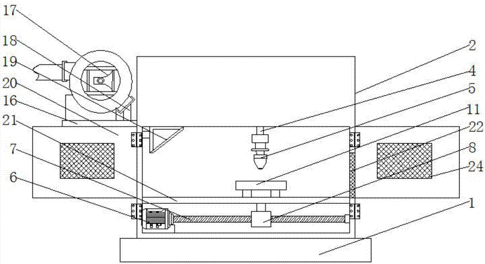 Paint spraying device for computer circuit board