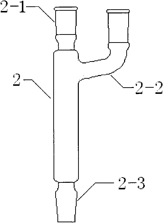 No-cooling-water direct-cooling electronic condenser and experimental device