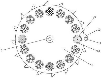 Device for measuring polarization state of light