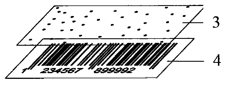 Method for applying point coding technology to product information management