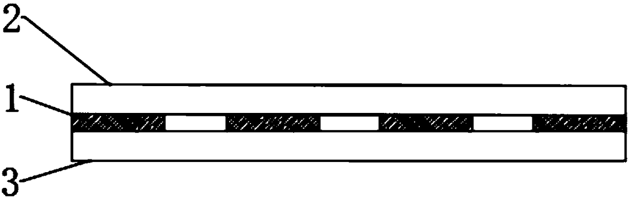 Planar array type shear force touch sensor and shear force parameter detection method