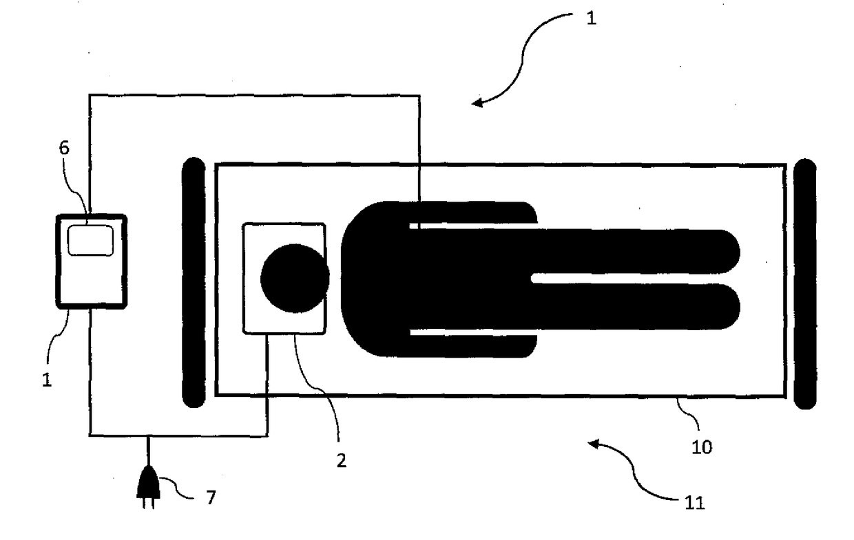 Device and method for measurement of intracranial pressure