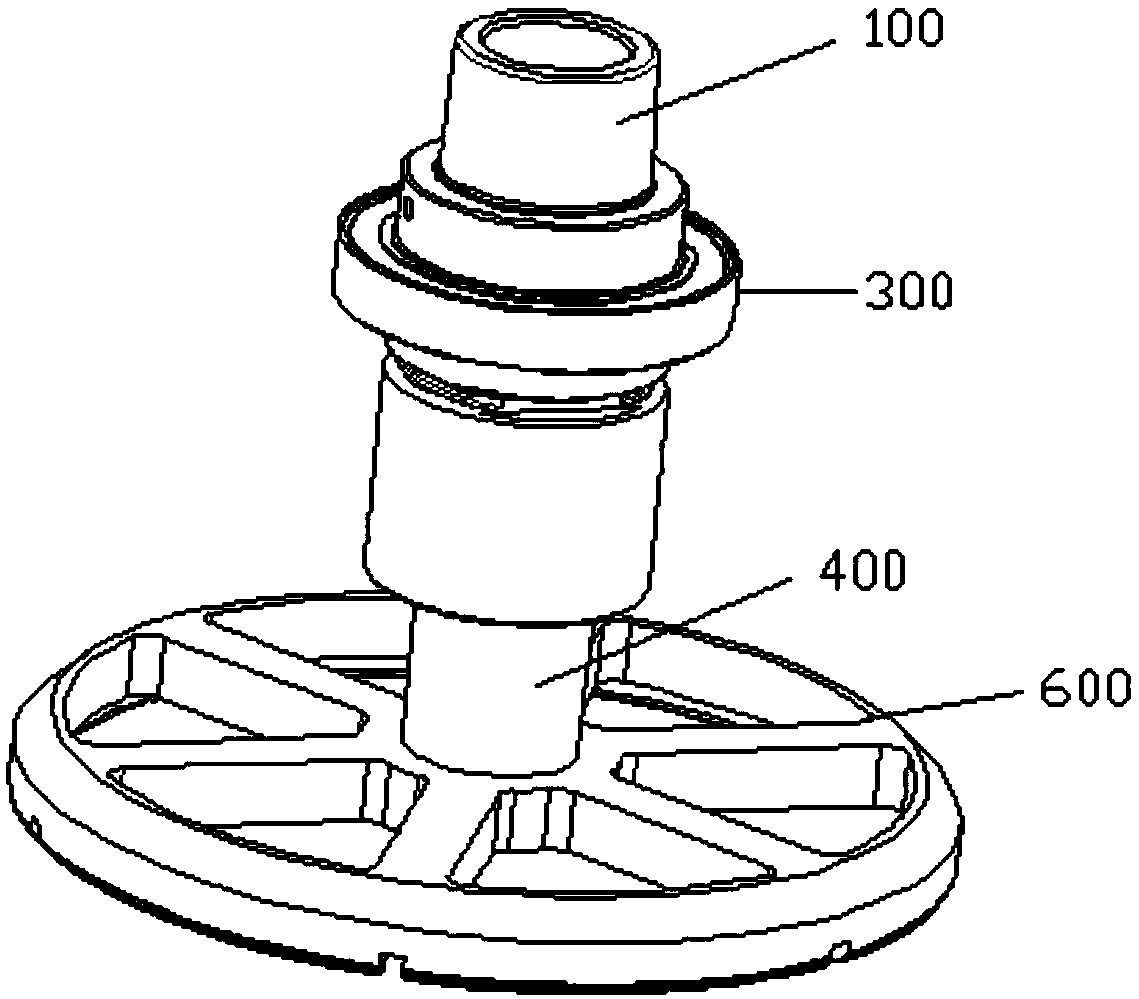 Tool connecting structure