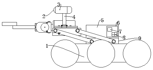 Apple picking machine and picking method