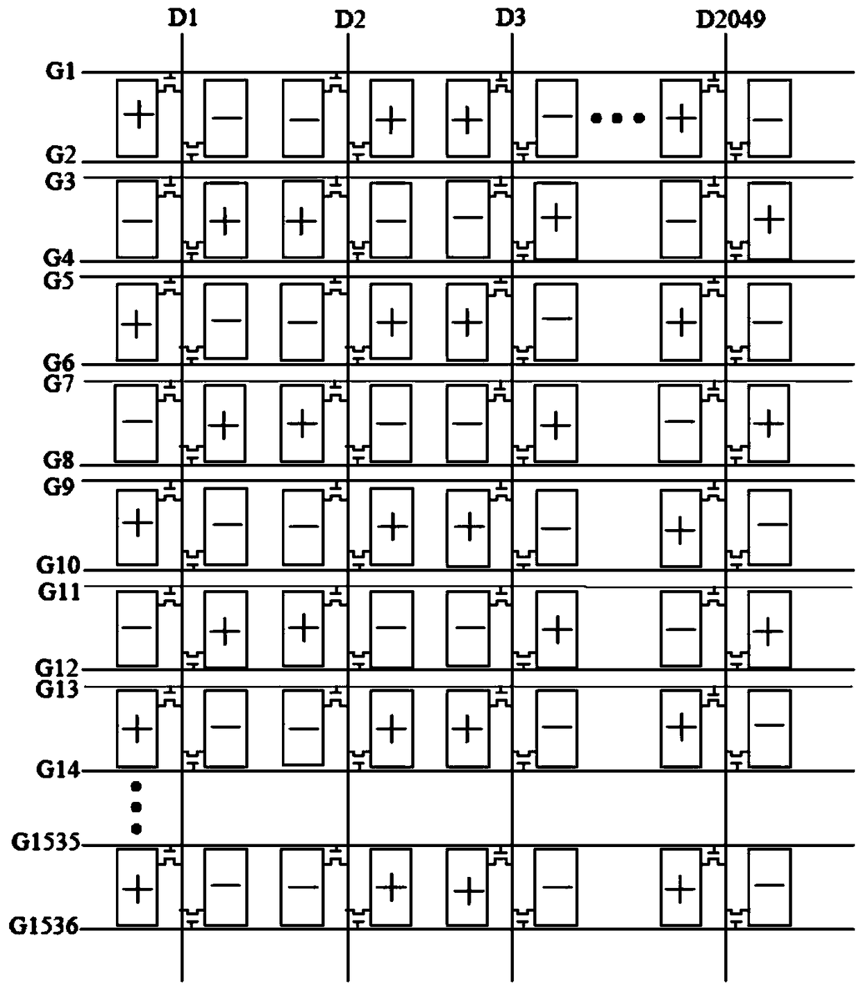 Display panel driving method and display device