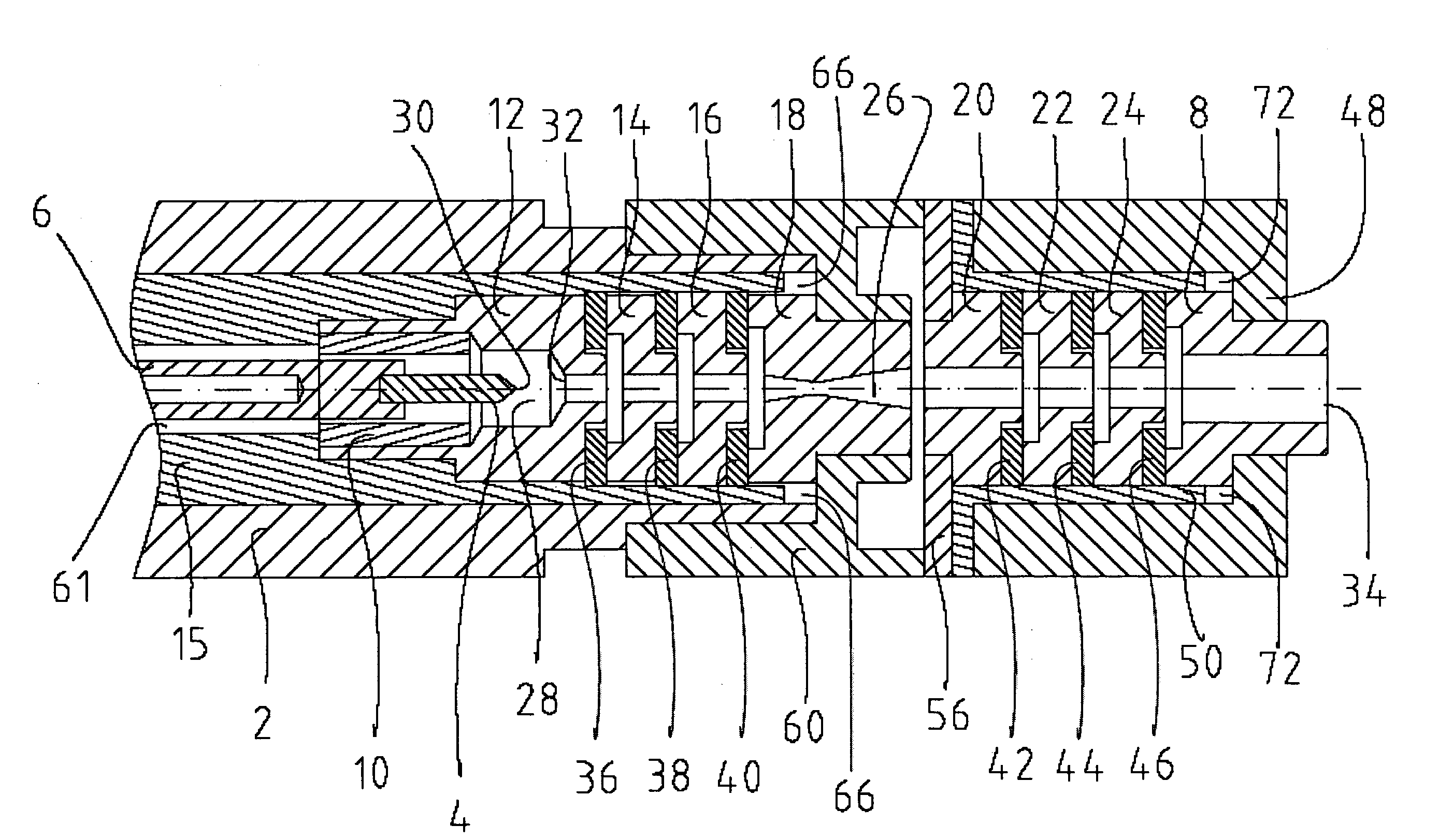 Plasma spraying device and method