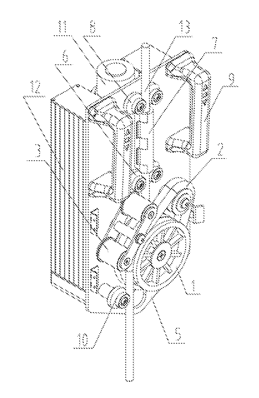 Portable powered rope climbing device and method thereof