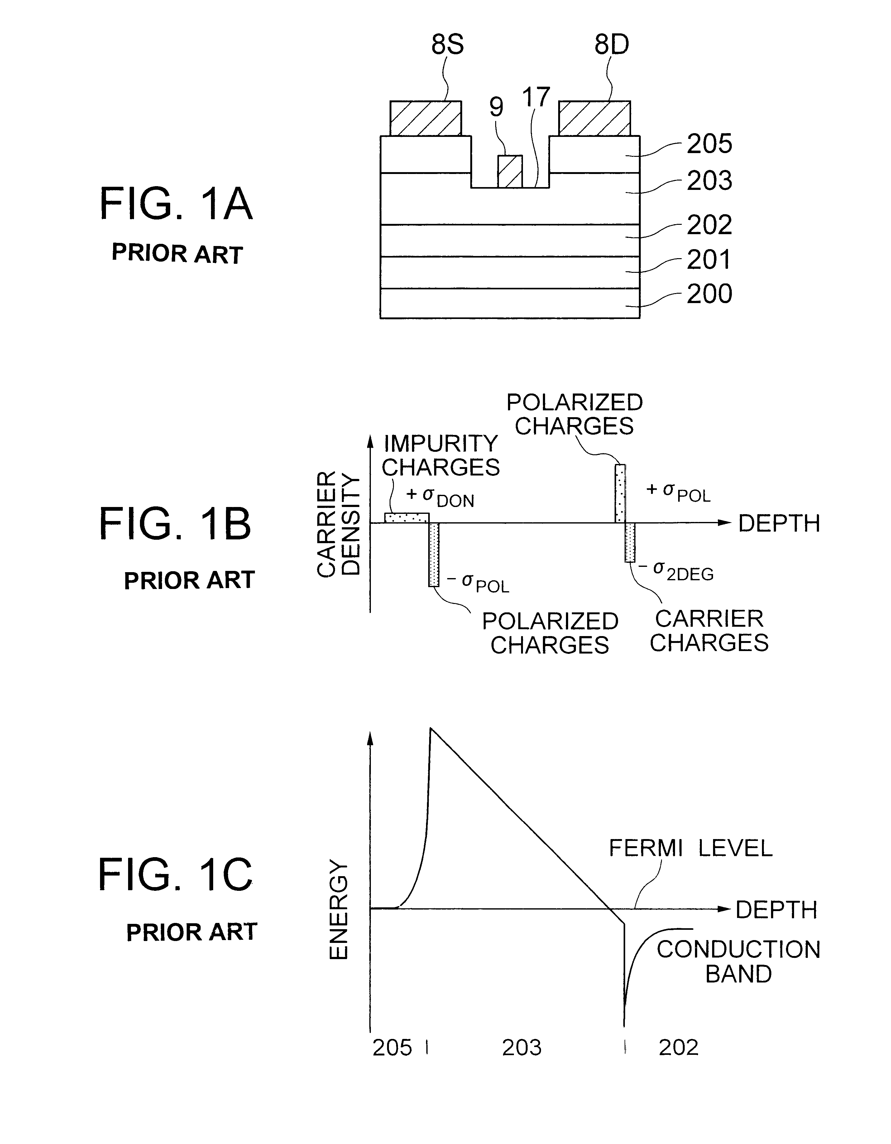 Hetero-junction field effect transistor having an intermediate layer