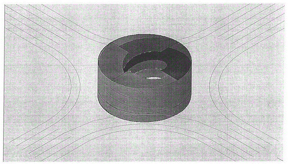 Overlapped spiral lane diversion and parking comprehensive system