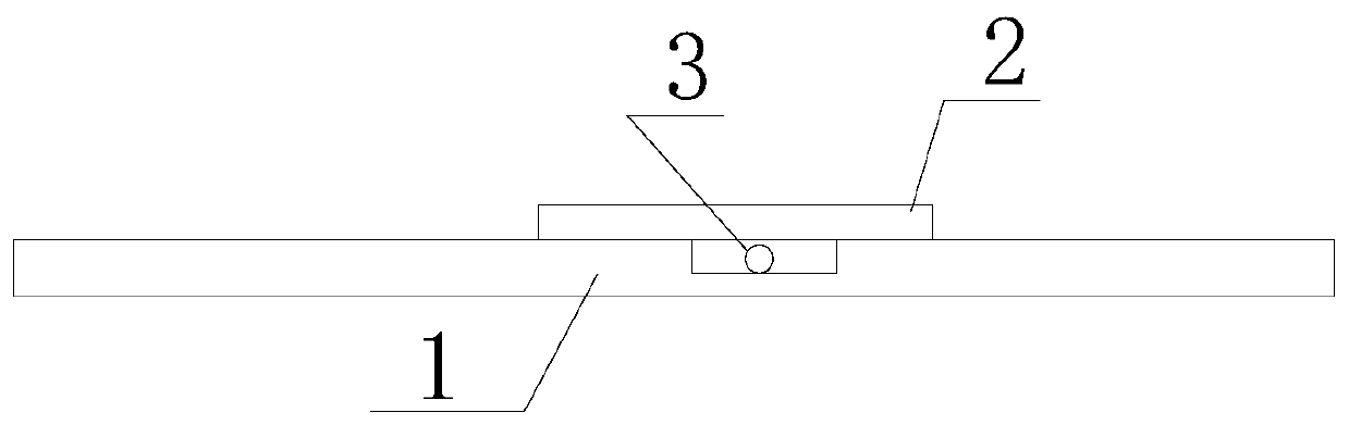 Busbar capable of preventing thermal runaway diffusion and storage battery pack