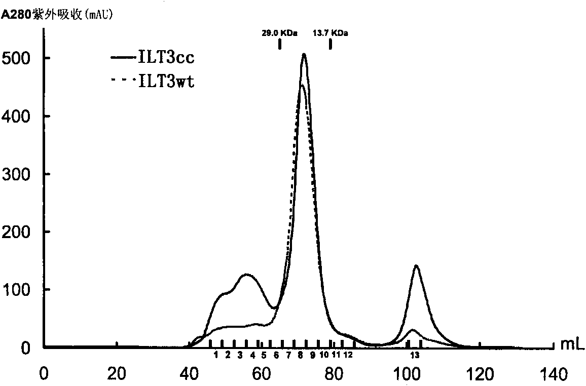 Human immunoglobulin-like receptor mutant and application thereof