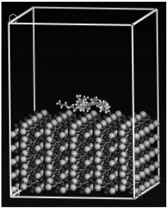 Computer simulation based method for evaluating interaction of asphalt and mineral powder