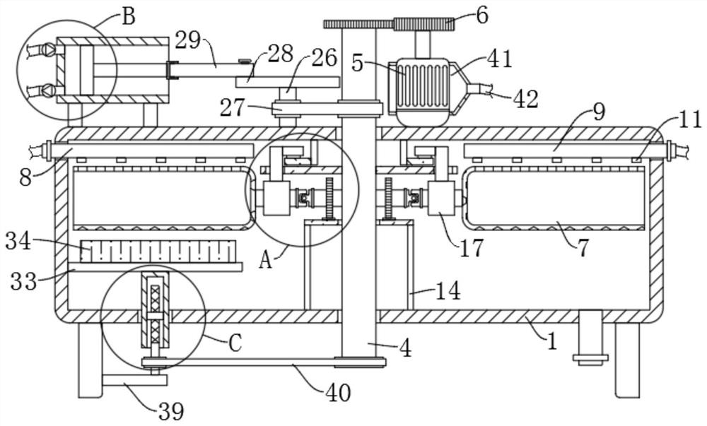 Surgical instrument cleaning device