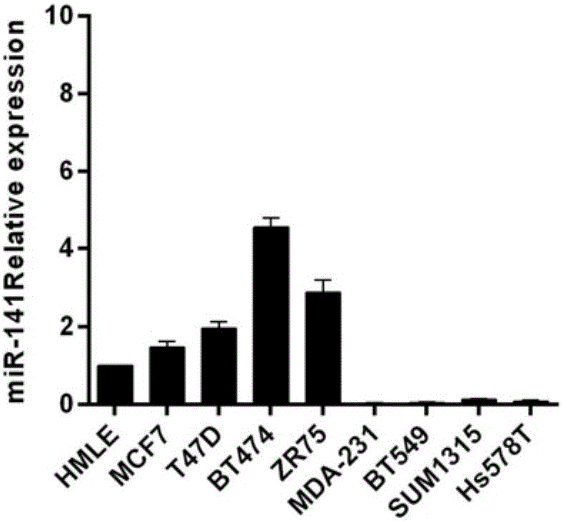 Application of composition in diagnosis of triple negative breast cancer