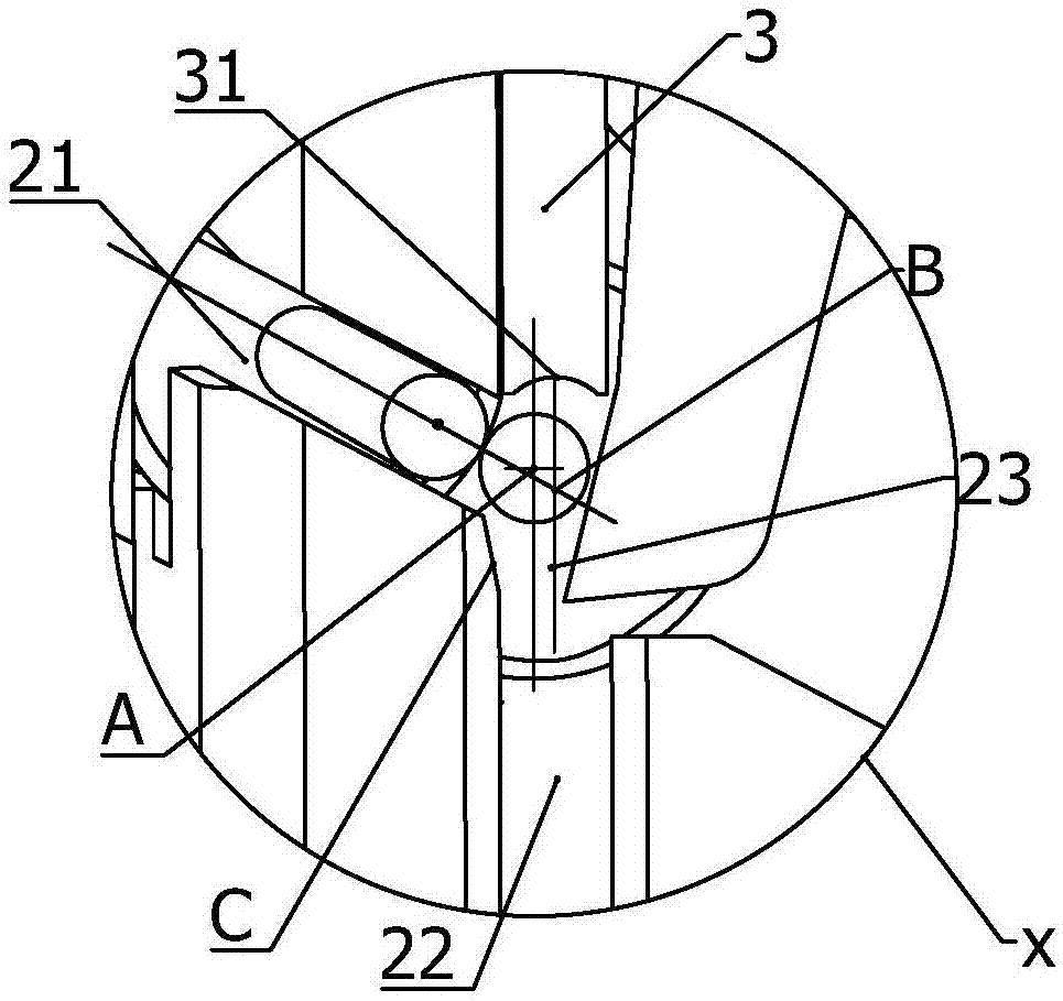 Lower rivet feed mechanism for automatic button-riveting machines