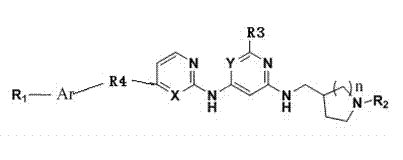 Bcr/Abl tyrosine kinase inhibitor as well as preparation method and application thereof in treating chronic granulocytic leukemia