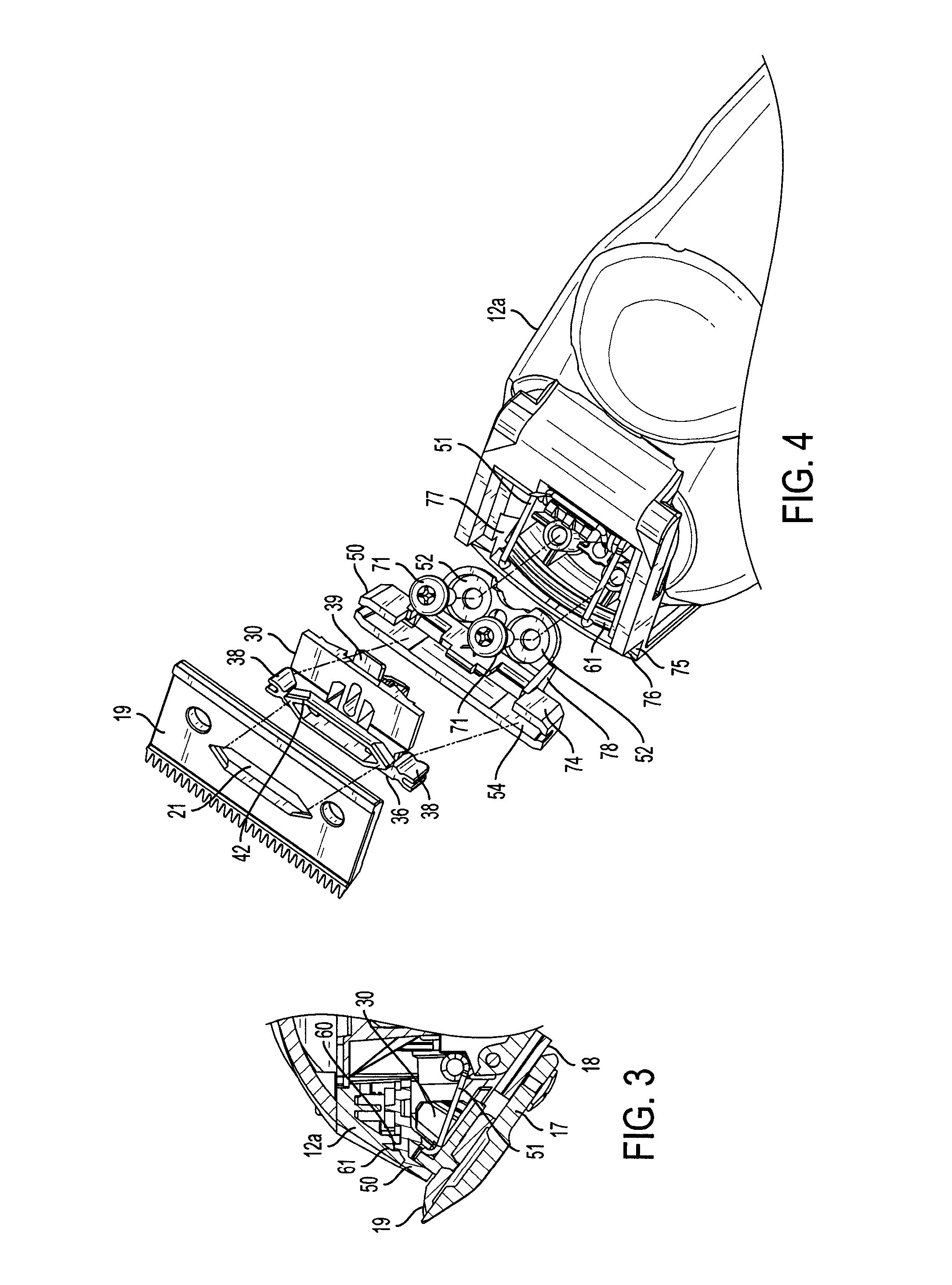 Linear drive system for hair clippers