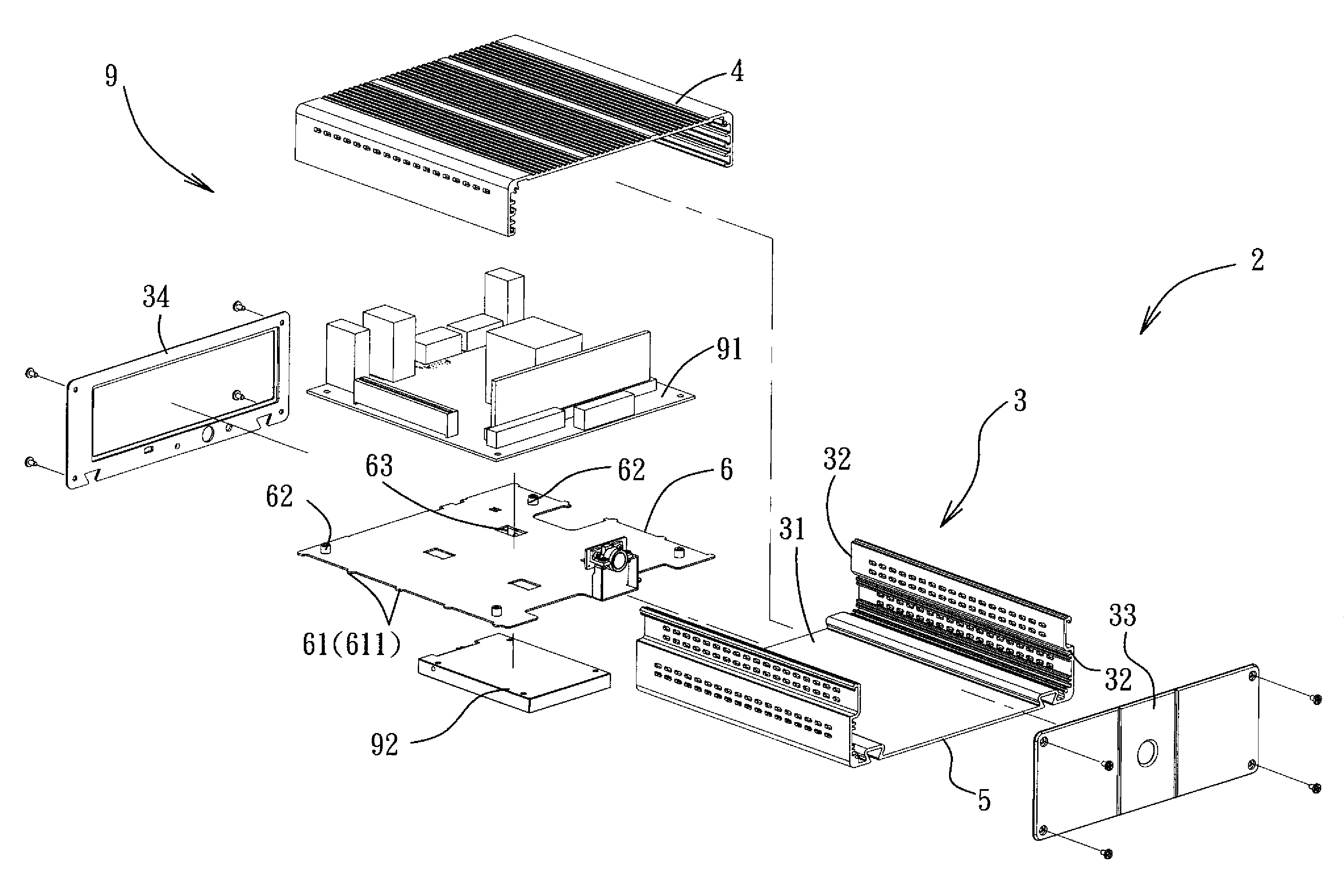 Computer Housing and Computer Including the Same