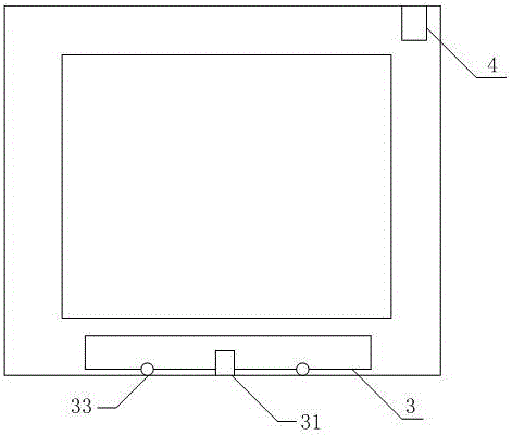 Fully-transparent exhibit box