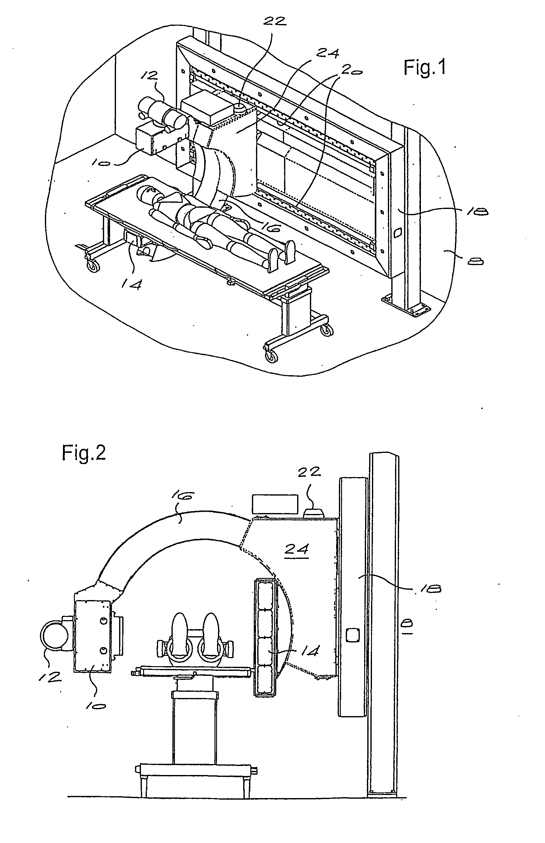 Scanning x-ray apparatus