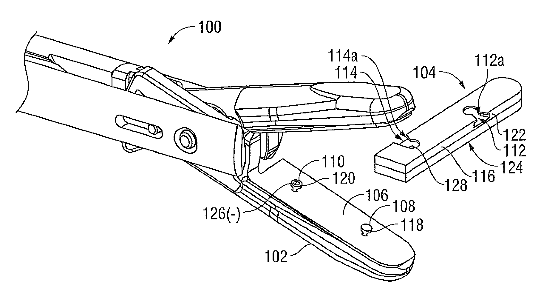 Surgical instruments with removable components