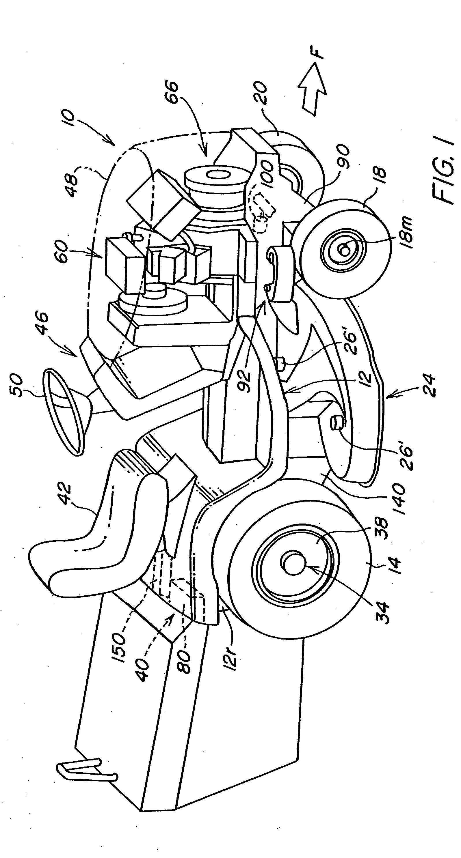 Hybrid electric tool carrier