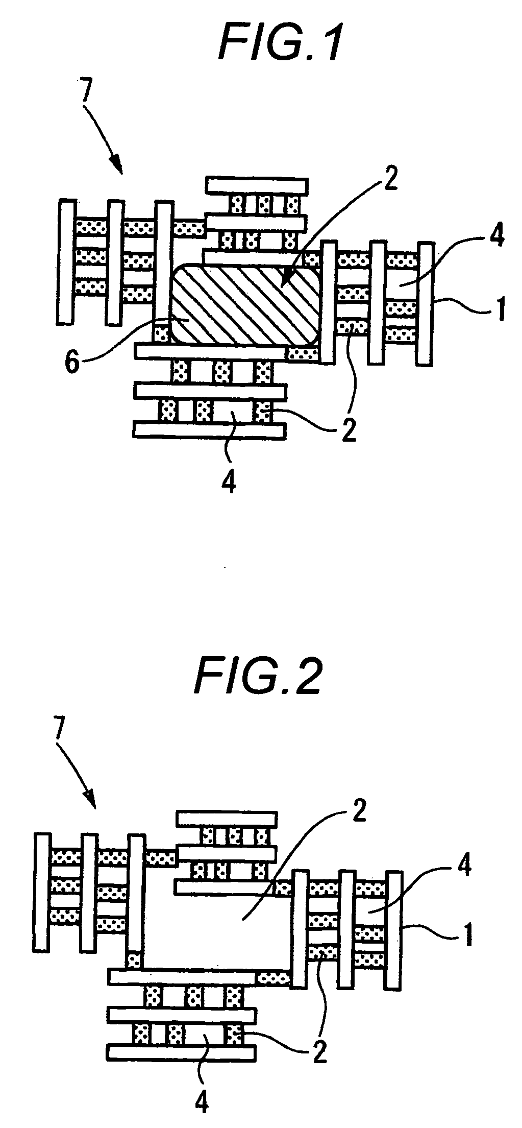 Resin-impregnated porous filler