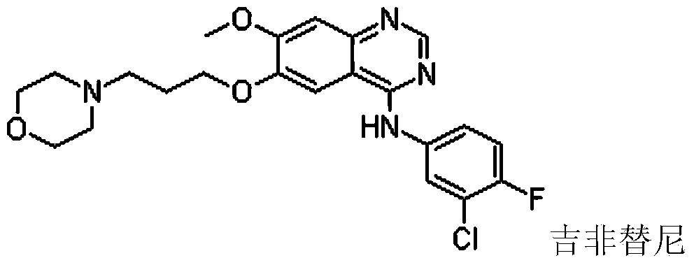 Method for synthesizing gefitinib and intermediate thereof