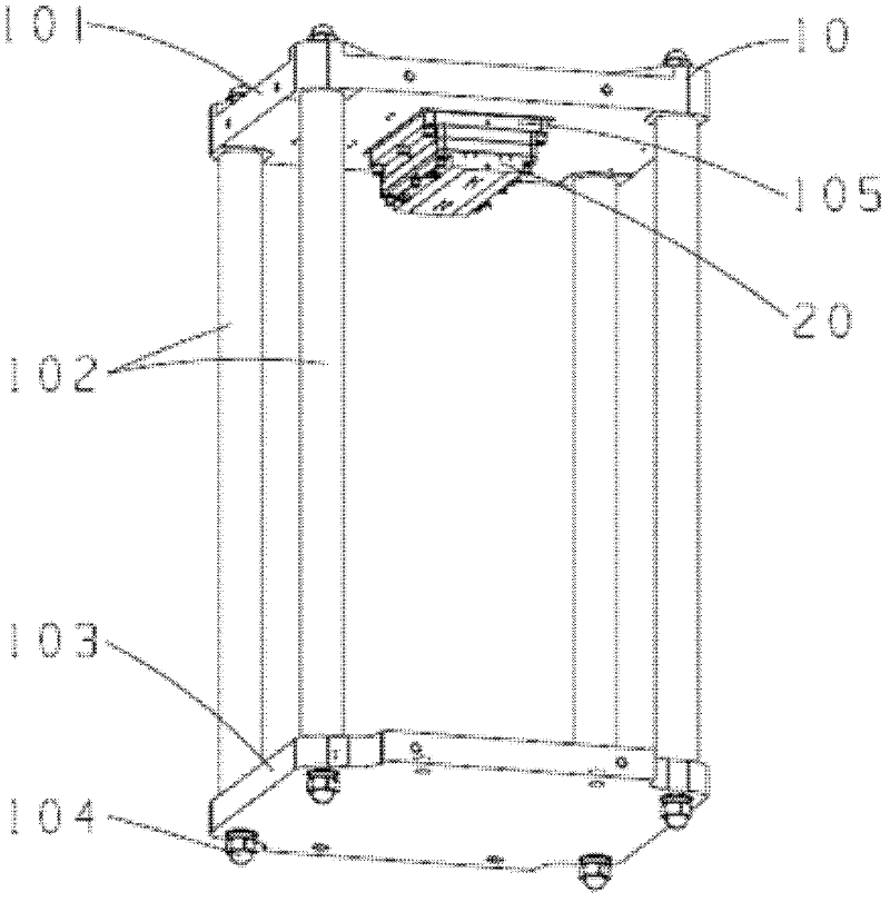 Pneumatic hot-press device