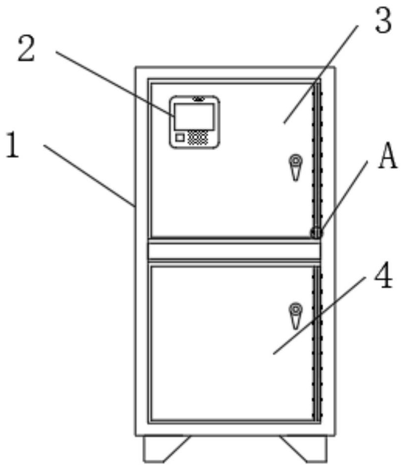 Intelligent gun and ammunition cabinet