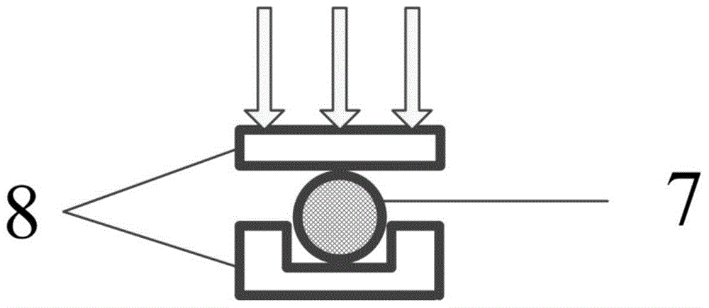 Closed-type temperature control solid medium electrical resistivity measurement device