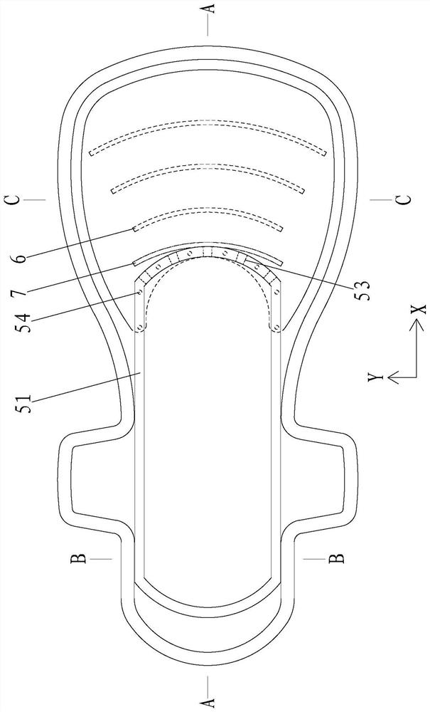 Sanitary towel with memory function