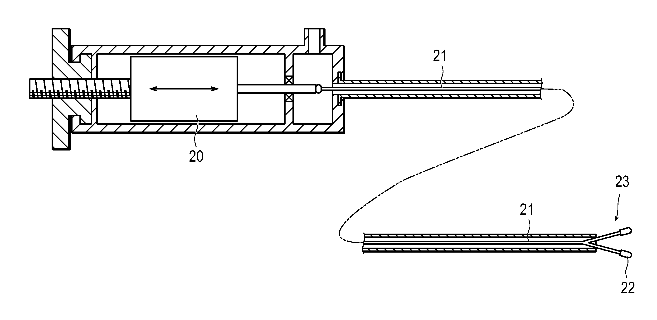 Method for improving blood flow in bone head