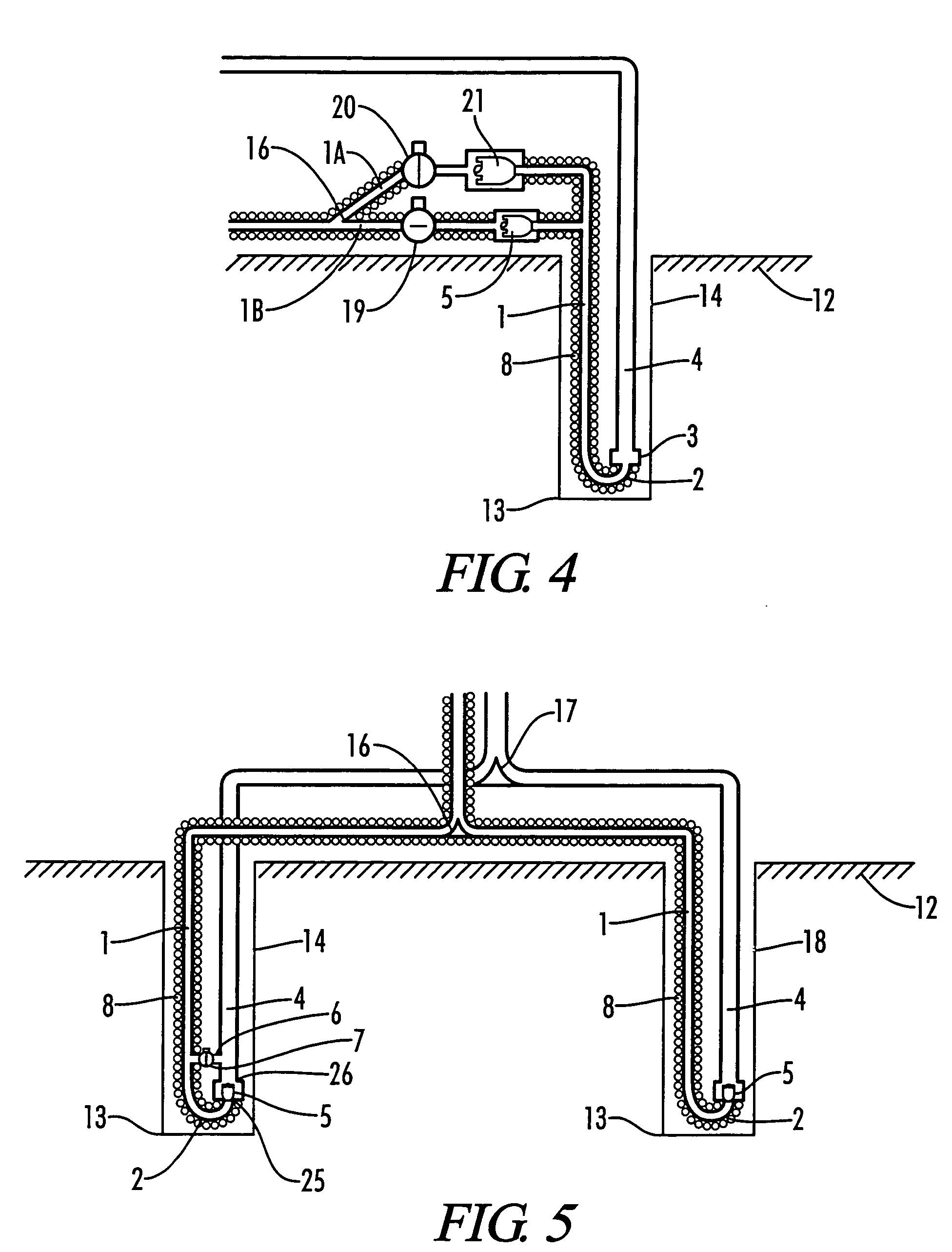 Alternate sub-surface and optionally accessible direct expansion refrigerant flow regulating device