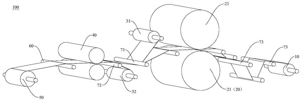 Hot press molding method and hot press molding device for pole piece