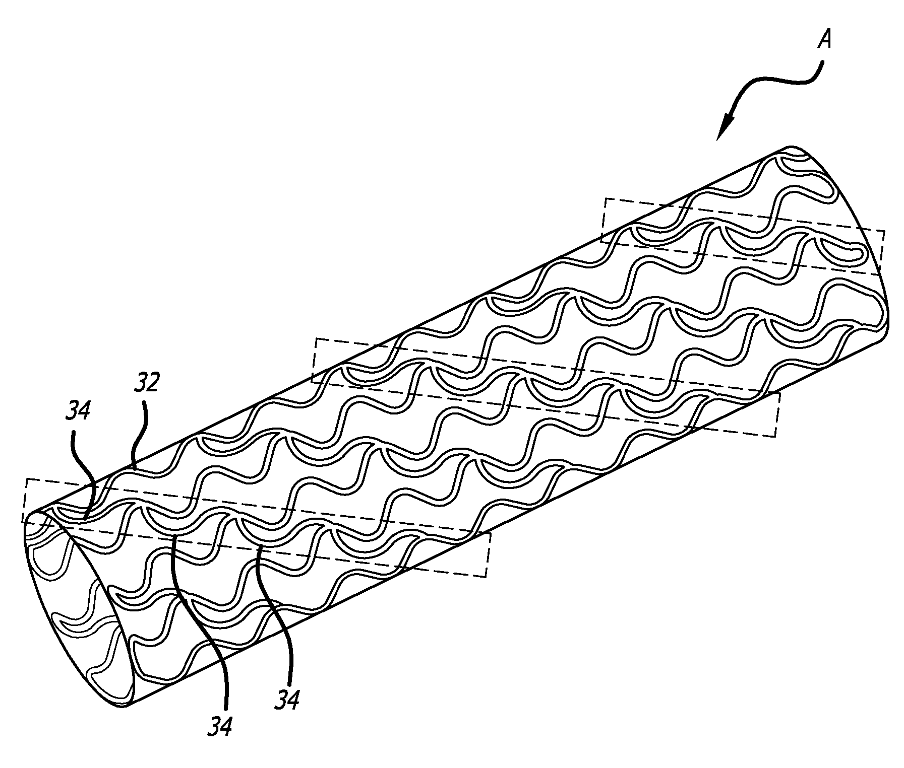 Endoprostheses for peripheral arteries and other body vessels