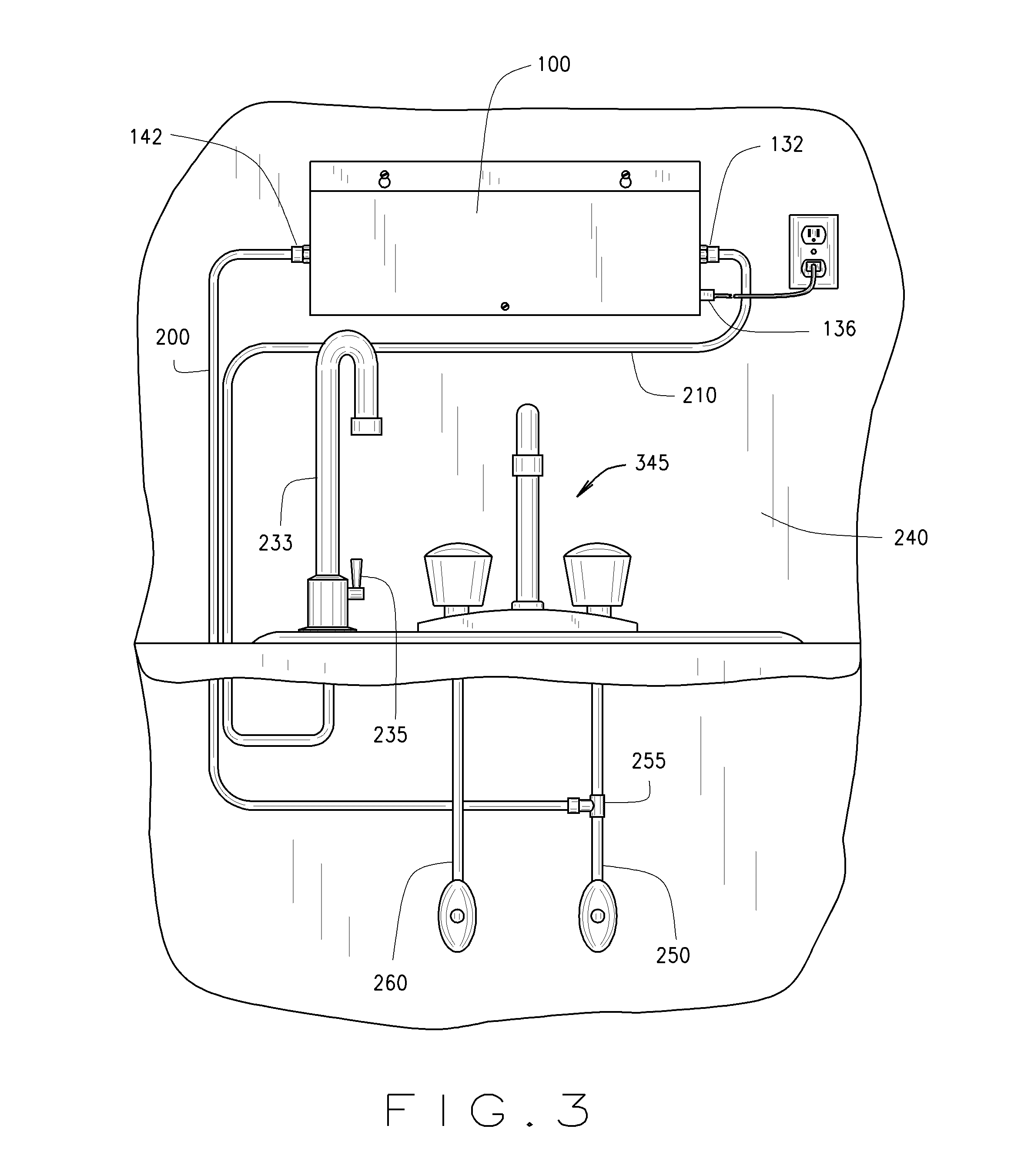 Ozonated liquid dispensing unit