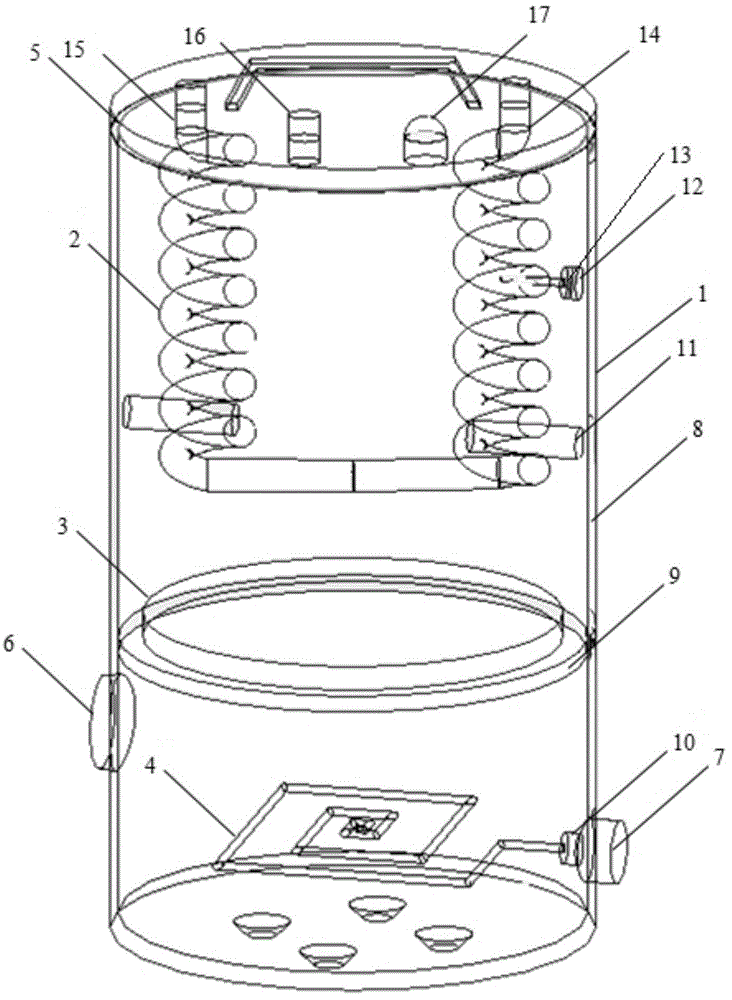 Enclosed and highly-efficient evaporation-condensation instant water heater