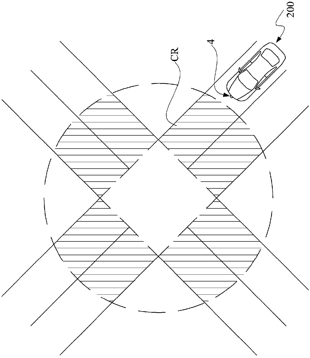 Lateral view image display system