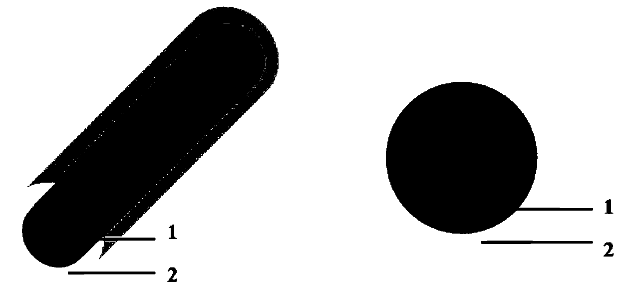 Thermochromic fiber and preparation method and application thereof