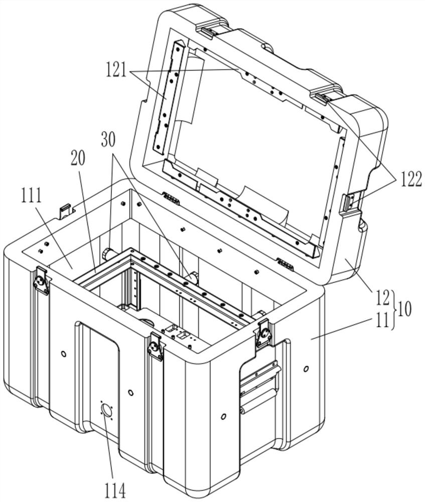 Multifunctional module integrated oil test box