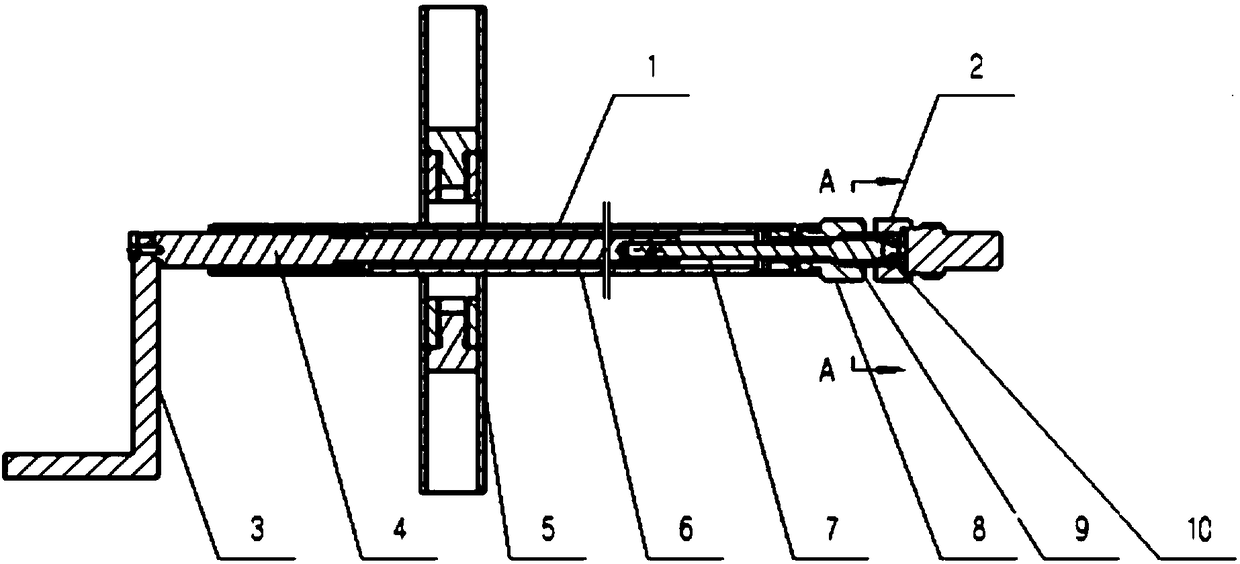 Tool and method for loading and unloading source of pump-out lithology density logging tool