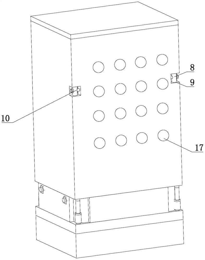 Control cabinet convenient to assemble efficiently