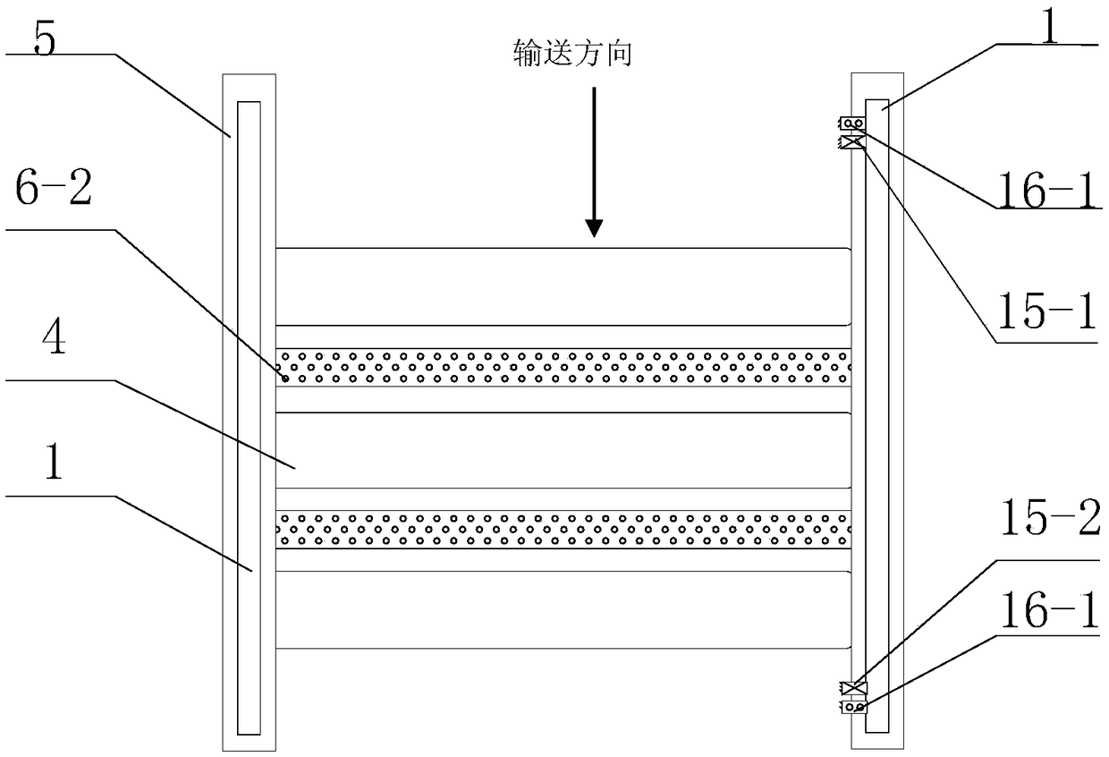 Cooling device for hot continuous rolling intermediate billet and using method thereof