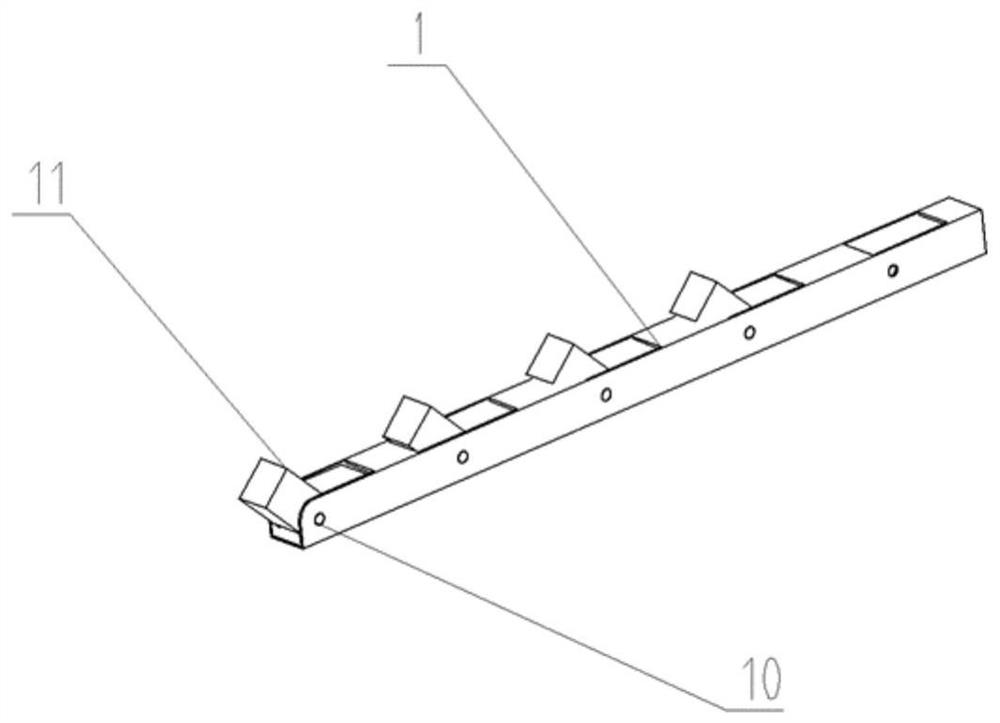 Combined adjustable supporting device and using method