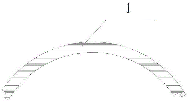 Permeable type wave dissipation pipe used for emergency type floating breakwater