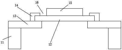 Screen printing plate with high adhesion and manufacturing process thereof