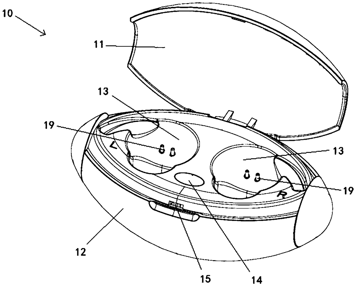 Connection method and apparatus of earphone and terminal, and earphone box