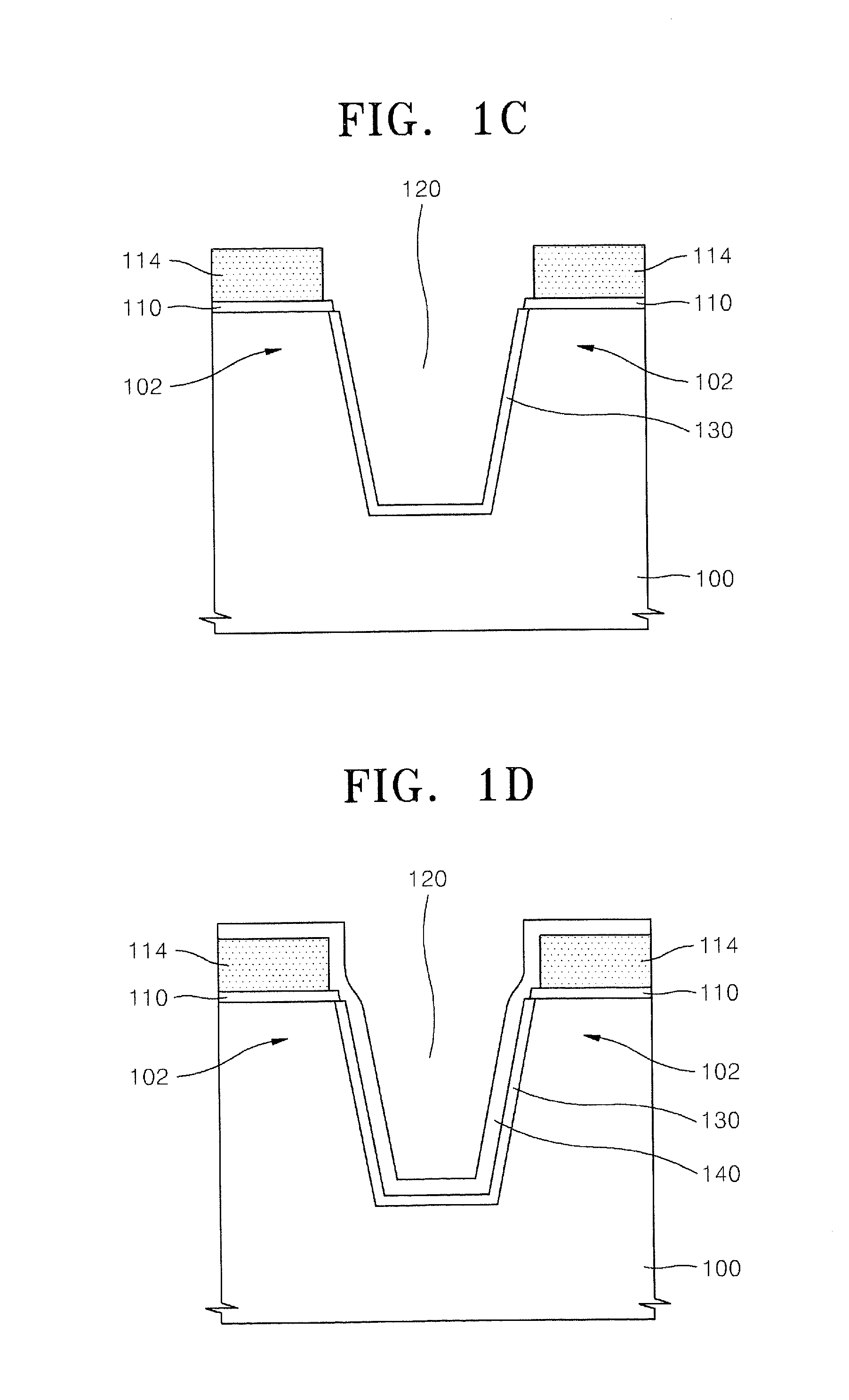 Shallow trench isolation structures for semiconductor devices including doped oxide film liners and methods of manufacturing the same