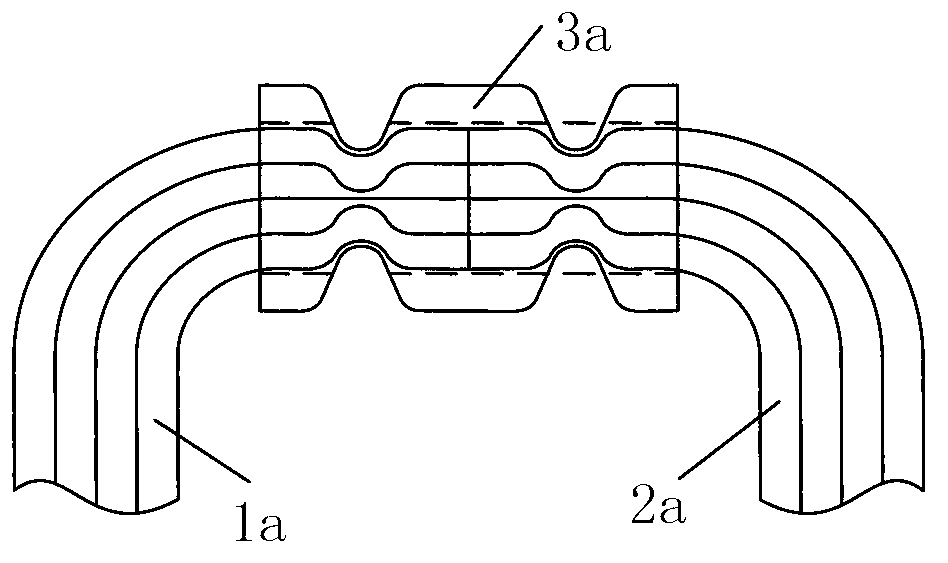 Low-pressure and high-power stator preformed winding welding method